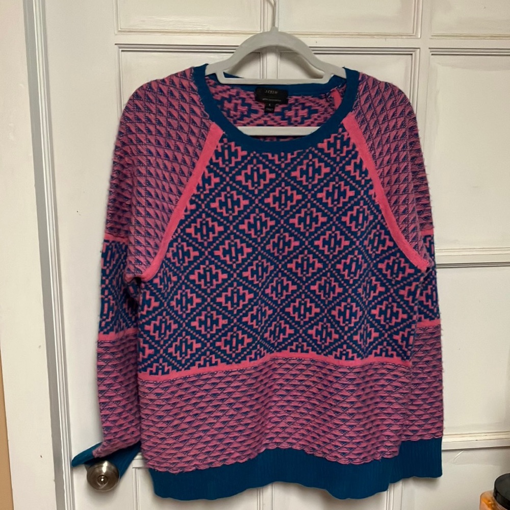 J. Crew Sweater with Cashmere-Large